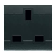 SCAME PARRE SPA - SCA101.6413 PRESA 2P+T 13A 250V INGLESE ANTRACITE