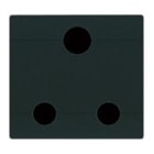 SCAME PARRE SPA - SCA101.6428 PRESA SUDAFRICANA 16A 2P+T ANTRACITE