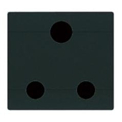 SCAME PARRE SPA - SCA101.6414 PRESA UK 2P+T 15A 250V ANTRACITE