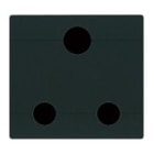 SCAME PARRE SPA - SCA101.6428 PRESA SUDAFRICANA 16A 2P+T ANTRACITE