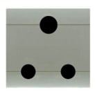 SCAME PARRE SPA - SCA101.6428.G PRESA SUDAFRICANA 16A 2P+T GRIGIA