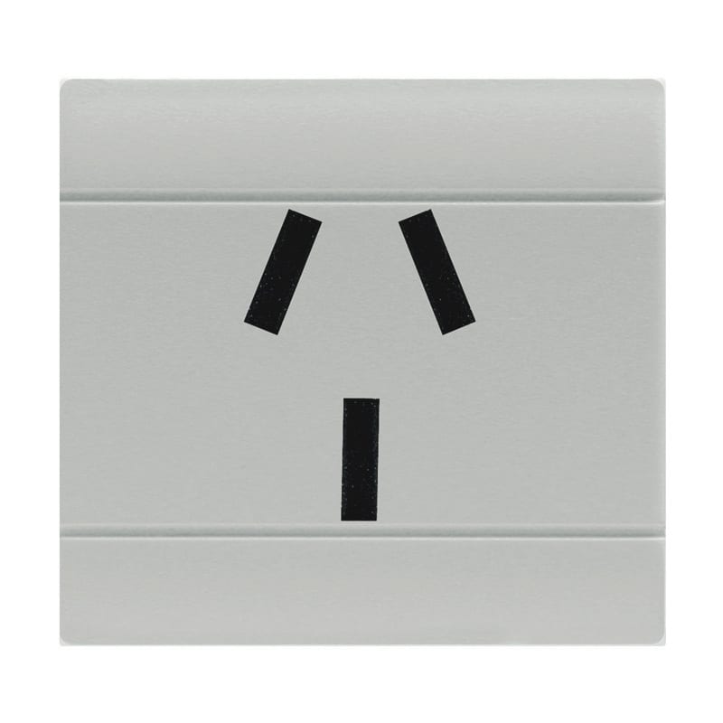 SCAME PARRE SPA - SCA101.6424.G PRESA ARGENTINA 2P+T 10A 250V GRIGIO