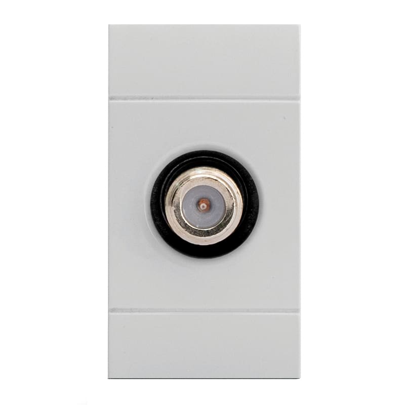 SCAME PARRE SPA - SCA101.6433.G PRESA TV COAX/SAT/CAT.F DIR.CONT. GRIGIA