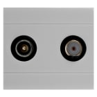 SCAME PARRE SPA - SCA101.6434.G PRESA TV/SAT GRIGIA