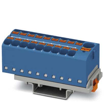 PHOENIX CONTACT - PHC3273638 PTFIX 10/18X4-NS35 BU MORSETTO DISTRIBUZ
