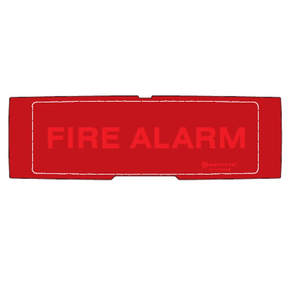 NOTIFIER ITALIA SR - NOTP-PAN1-P-FAL-R PELL.FIRE ALARM FONDO ROSSO