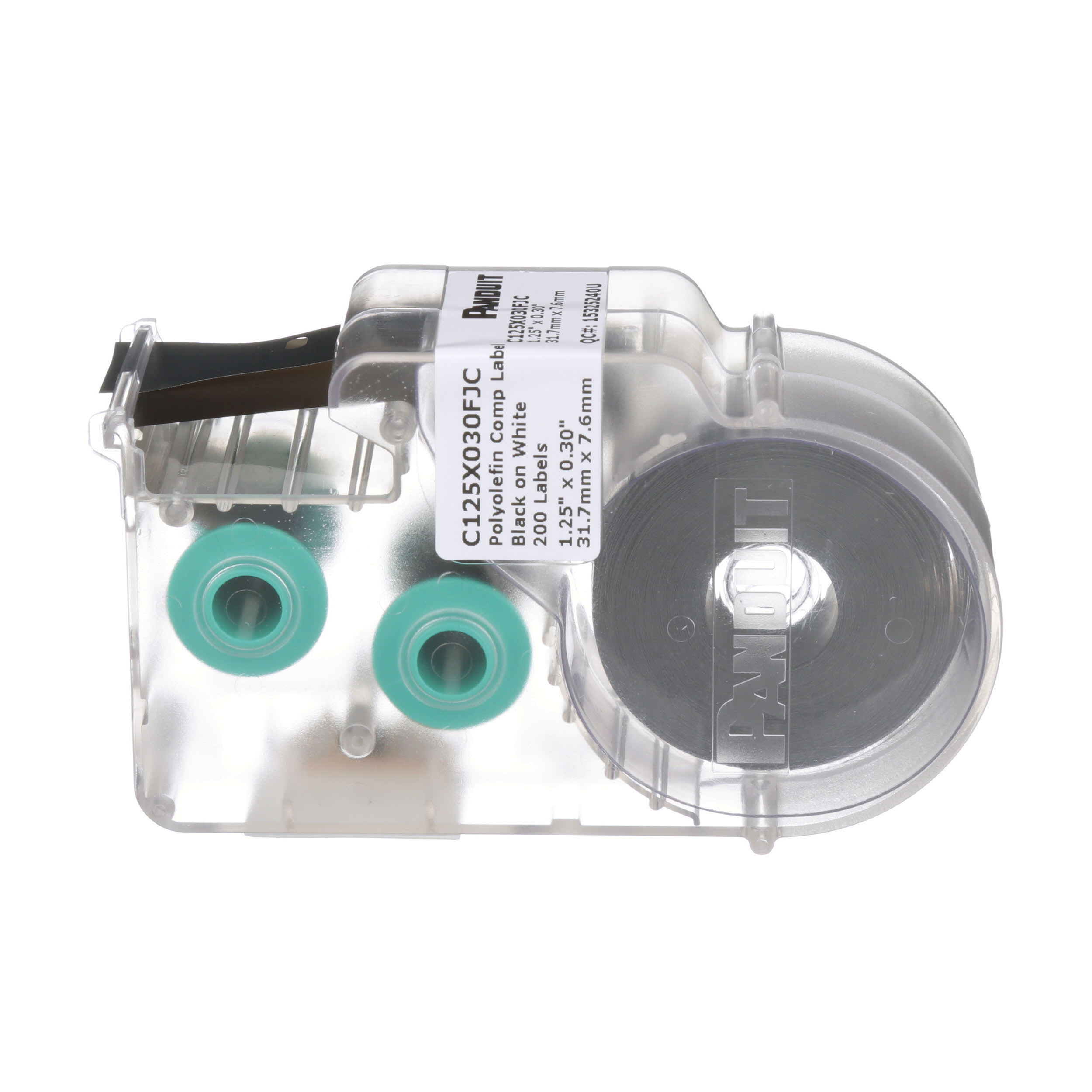 PANDUIT - PANC125X030FJC ETICHETTA BIANCA IN POLIOLEFINA, 200/CAS