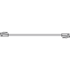 ALPHA ELETTRONICA SR - ALP95-708/4-003RB CAVO PATCH SLIM CAT6 0.25M U/UTP ROSS...