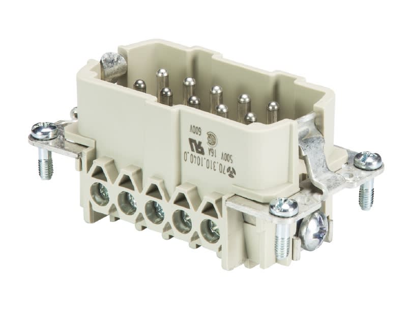 WIELAND ELECTRIC SRL - WIE70.310.1002.0 MALE INSERTBAS STS 10 2,5 50 AG