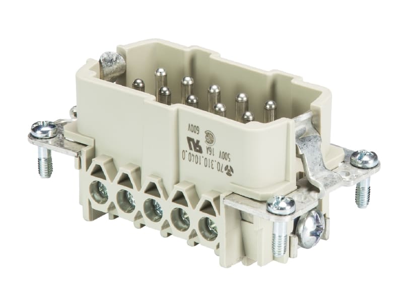 WIELAND ELECTRIC SRL - WIE70.310.1002.0 INSERTO MASCHIO BAS STS 10 2,5 50 AG