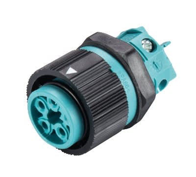 WIELAND ELECTRIC SRL - WIE46.051.5053.6 FEMALE BULKHEAD