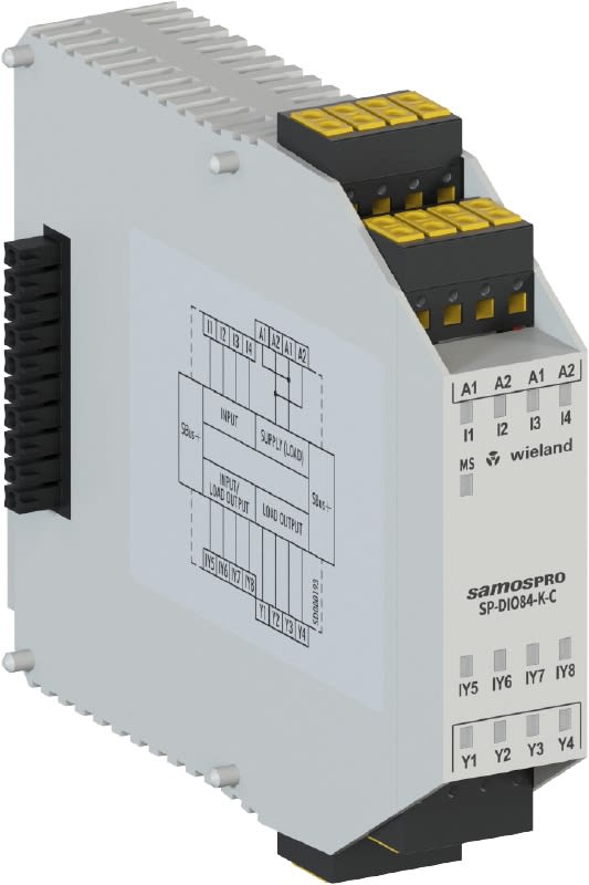 WIELAND ELECTRIC SRL - WIER1.190.1060.0 SP-DIO84-K-C STANDARD I/O MODULE