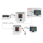 ALPHA ELETTRONICA SR - ALPCT374/9/1POE EXTENDER HDMI POE 1080P LOOP-OUT 50M