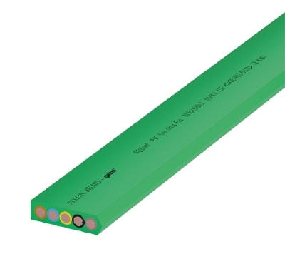 WIELAND ELECTRIC SRL - WIE00.702.0306.7 FLAT CABLE5G10 PVC          GREEN