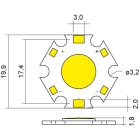 ALPHA ELETTRONICA SR - ALPLL2007 COB LED 6.5W 700MA 6000K