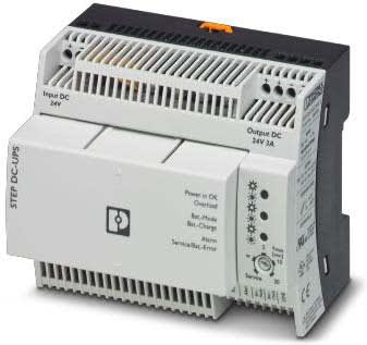 PHOENIX CONTACT - PHC1081430 STEP-UPS/24DC/24DC/3/46WH DC UPS + BAT