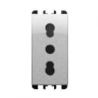 URMET SPA - UTD10303AL PRESA BIP 2P+T 16A 250V 1M AL