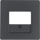 BERKER - BRK10336086 Zentralstück mit TAE Q.x anthr samt