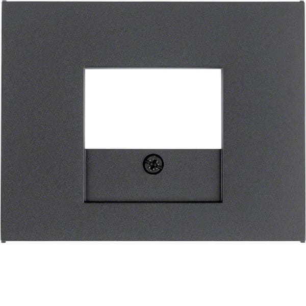 BERKER - BRK10357006 Zentralstück mit TAE K.1 anthrazit matt
