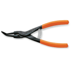 BM SPA - BMM010370014 Pinze a becchi piegati a 45° per anelli elastici di sicurezza per alberi manici ricoperti in PVC