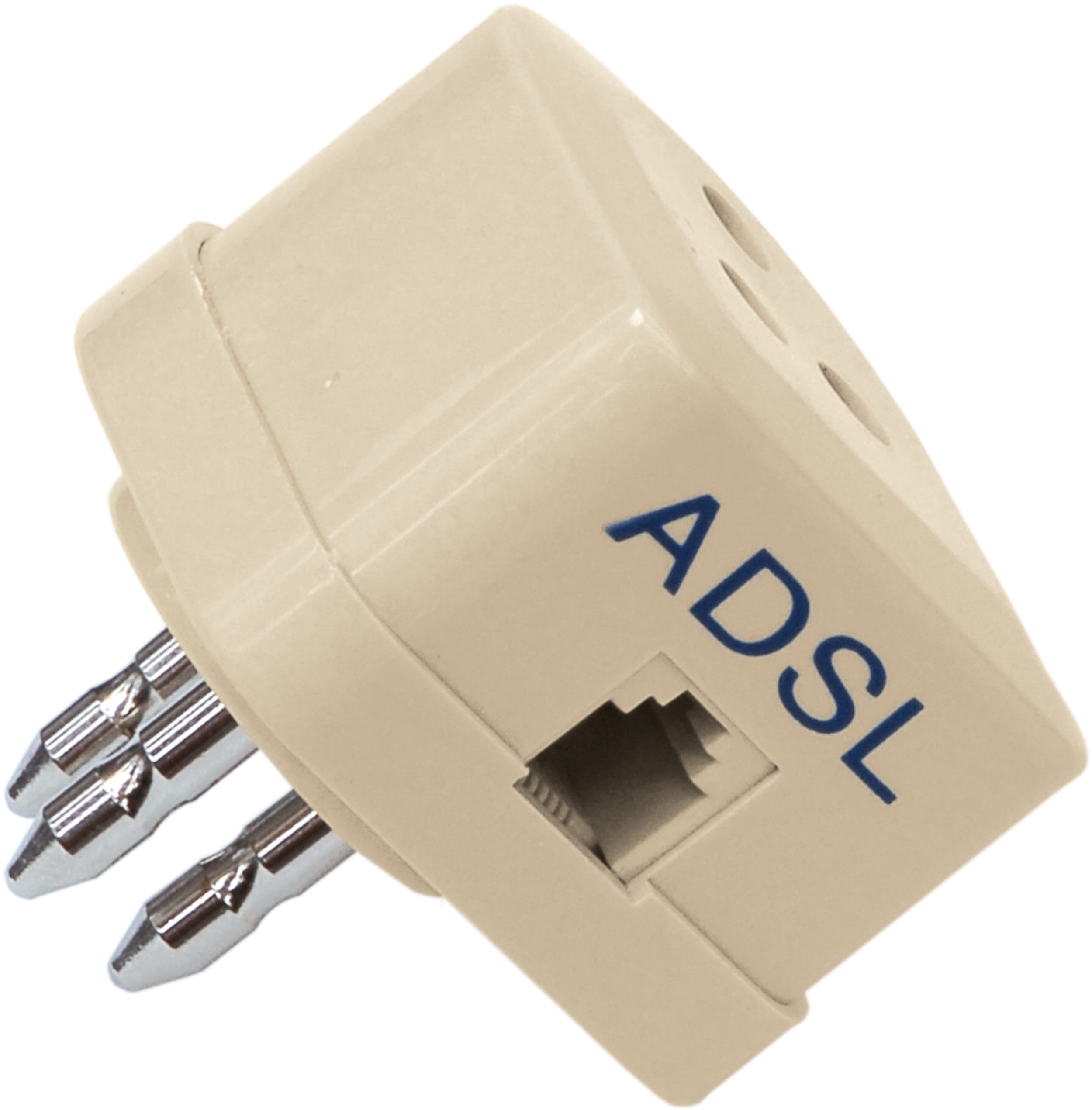 LE PROLUNGHE SAS - PRG1037 SPINA/PRESA 3 POLI CON USCITA LINEA ADSL