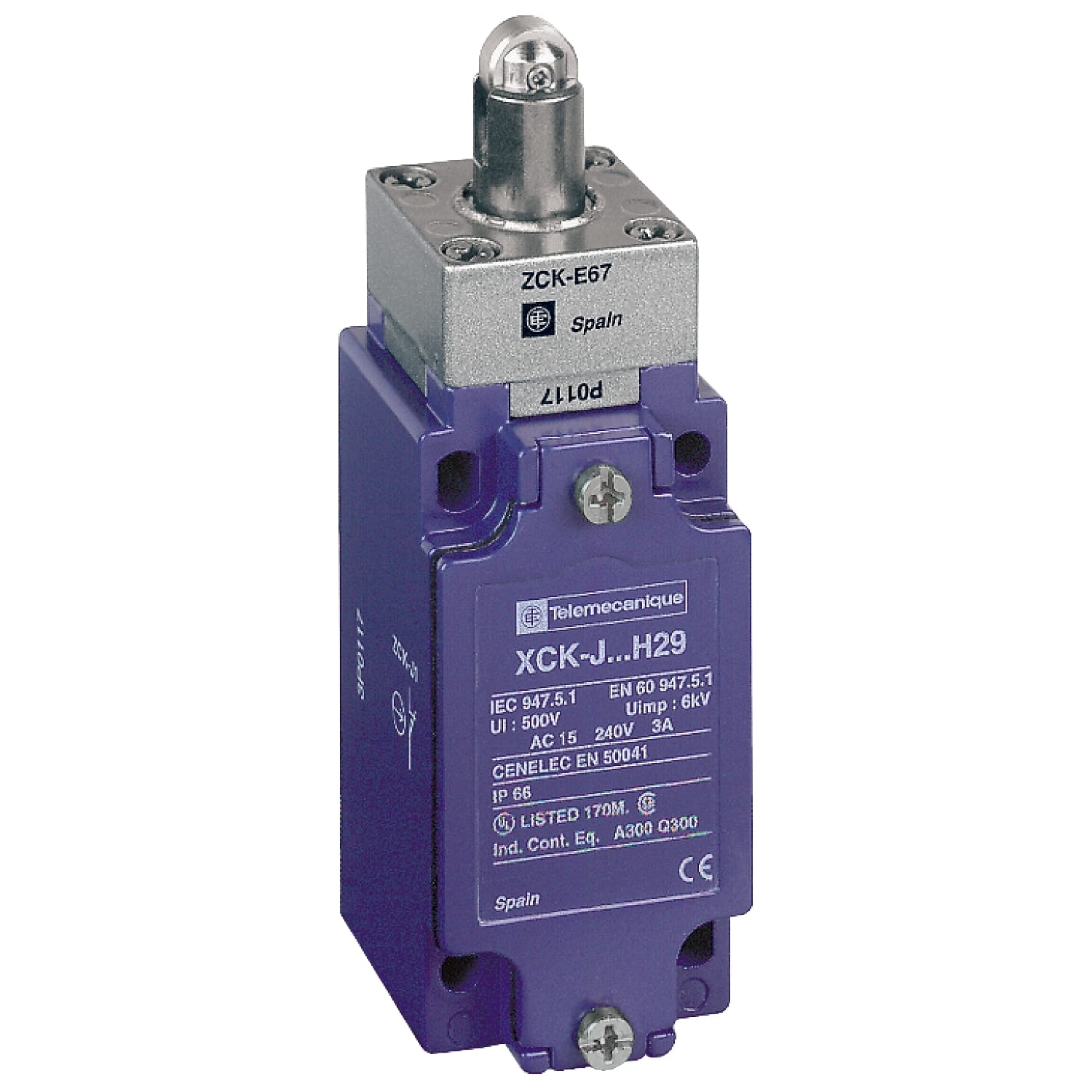 YAGEO TMSS ITALY SRL - TSIXCKJ167H29 FINECORSA CON FILETTO M20