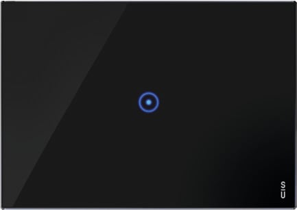 URMET SPA - UTD14013.NR PLACCA S/TOUCH 1 I/P 3M NERO