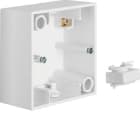 BERKER - BRK10418989 Gehause 1fach AP Berker S.1 polarweiB gl