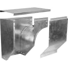 SATI ITALIA SPA - SAT1242005 S5 Curva in discesa a 90 gradi sghemba destra 400x100 VG