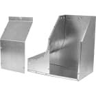 SATI ITALIA SPA - SAT1042355 S5 Curva in salita a 90 gradi sghemba sinistra 400x100 ZS
