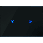 URMET SPA - UTD14023.NR PLACCA S/TOUCH 2 I/P 3M NERO