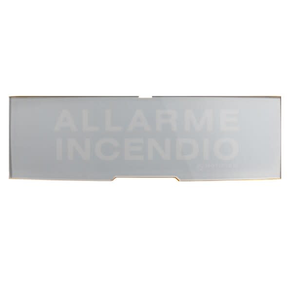 NOTIFIER ITALIA SR - NOTP-PAN1-P-ALI-G PELL.ALLARME INCENDIO FONDO GRIGIO