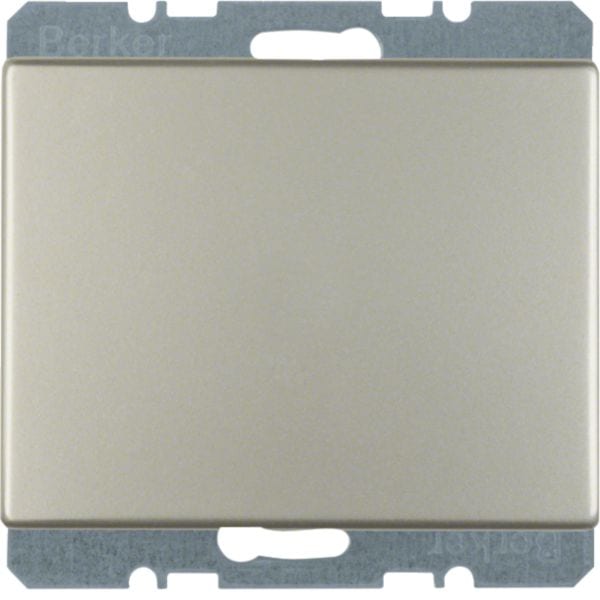 BERKER - BRK10457004 INSERTO CIECO + P.ZO C.LE K5 INOX MET.OP