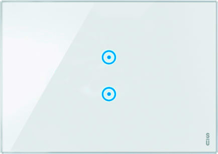 URMET SPA - UTD14523.BN PLAC.TOUCH 2 ICONE SOVR.3M BN