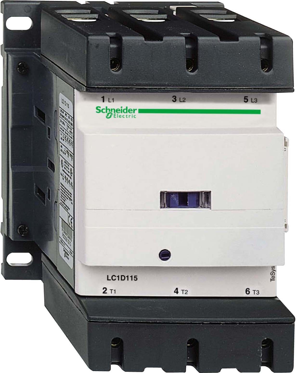 SCHNEIDER ELECTRIC - SNRLC1D115B7 CONTATTORE 115A 24VAC