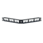 PANDUIT - PANCPPLA24WBLY PANNELLO DI PERMUTAZIONE ANGOLARE A 24 P