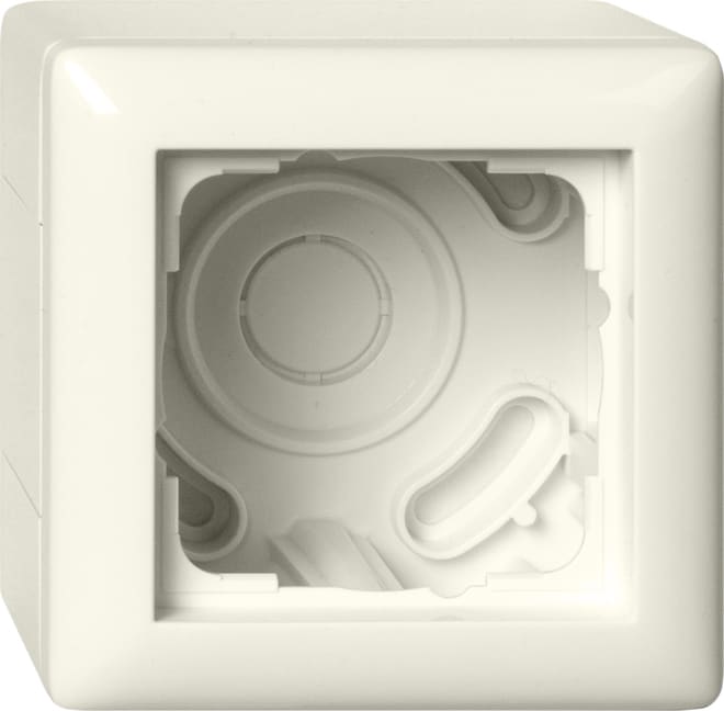 GIRA - GIR106101 SCAT.SI 1-M + PLACCA GIRA STANDARD 55 BN