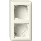 GIRA - GIR106201 AP-Gehause 2f + Rahmen Standard 55 Creme