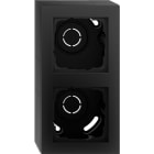 GIRA - GIR106209 SCAT.SI 2-M + PLACCA GIRA E2 NERO O