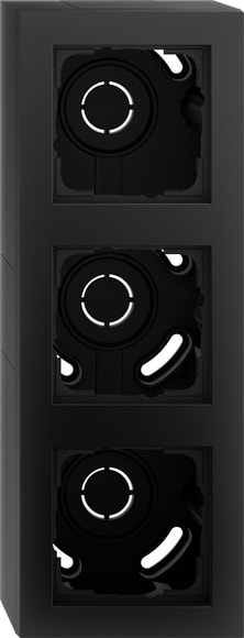 GIRA - GIR106309 SCAT.SI 3-M + PLACCA GIRA E2 NERO O