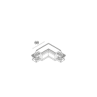 NOVALUX SRL - NOX106740.02 ALL-TRACK: GIUNTO L INTERNO/ESTERNO NERO