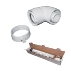 FERRARI - FER106834 KIT COAX PP/PVC-KIT5 SCARICO A PARETE PE