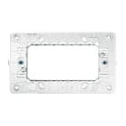 URMET SPA - UTD10704N SUPPORTO RIBASS. 4MOD CON VITI