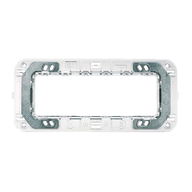 URMET SPA - UTD10706N SUPPORTO RIBASS. 6MOD CON VITI