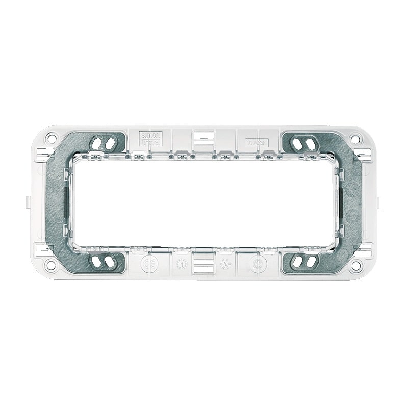 URMET SPA - UTD10706N SUPPORTO RIBASS. 6MOD CON VITI