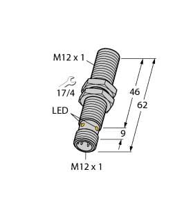 TURCK BANNER SRL - TUK1074003 BIM-M12E-Y1X-H1141