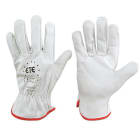 FERRARI - FER10.800/1 COPPIA DI GUANTI FIORE BIANCO TG.9