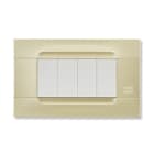 URMET SPA - UTD10804.GD PLACCA TECN.MONOCOLORE ORO 4M