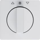 BERKER - BRK1080608900 Zentralstuck m Drehk. f Jal. Q.1/Q.3 pw