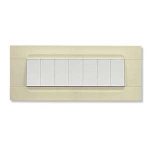 URMET SPA - UTD10807.AV PLACCA TECN.MONOC. AVORIO 7M